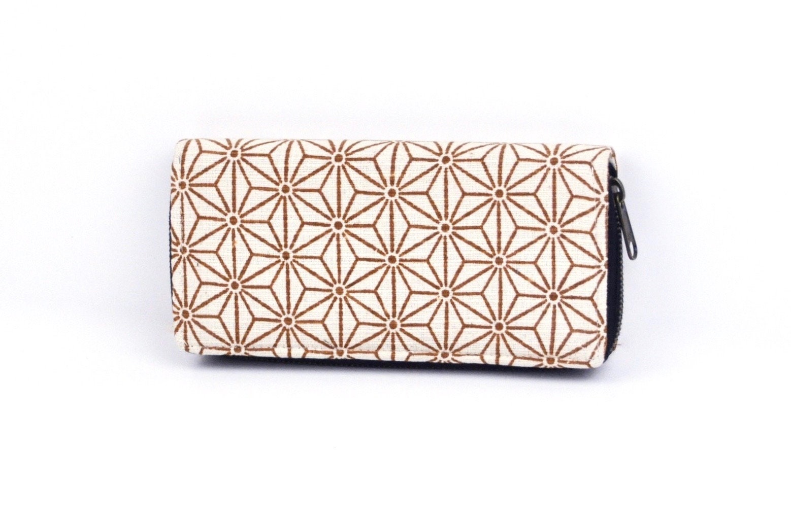 Großer Geldbeutel Damen, Portemonnaie Mit "Blume Des Lebens" Big von YatraDesign