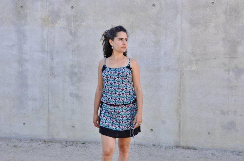 Sommerkleid/Kleid Aus Viskose Leichtes Lockeres von YatraDesign