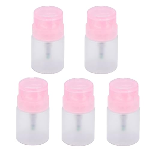 1/3/5Pcs Push-Down-Pumpsp ender Leerer Push-Top-Flaschen behälter für Nagellack Make-up-Entferner Micellar Wasser Gesichts toner 60ML von Yawdil