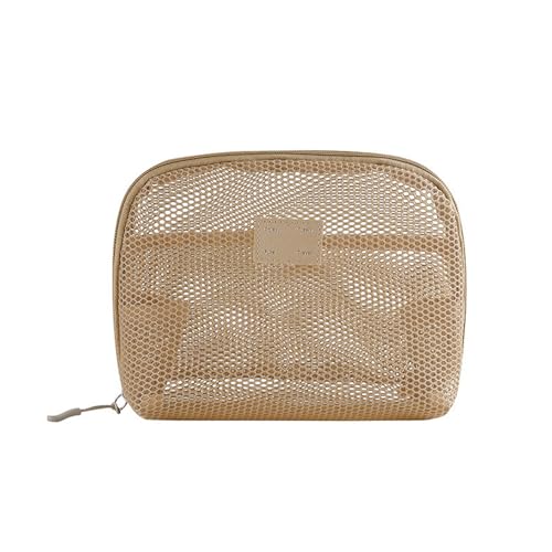 Einfarbige Netz-Kosmetik Tasche Leichter transparenter Make-up-Beutel, Multifunktion aler, kosmetischer Organizer, Lippenstift-Organizer Einfarbige Netz-Kosmetik Tasche Leichter transparenter Make-up-Beutel, Multifunktion aler, kosmetischer Organizer, Lippenstift-Organizer von Yawdil