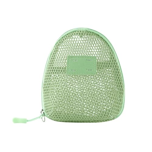 Einfarbige Netz-Kosmetik Tasche Leichter transparenter Make-up-Beutel, Multifunktion aler, kosmetischer Organizer, Lippenstift-Organizer Einfarbige Netz-Kosmetik Tasche Leichter transparenter Make-up-Beutel, Multifunktion aler, kosmetischer Organizer, Lippenstift-Organizer von Yawdil