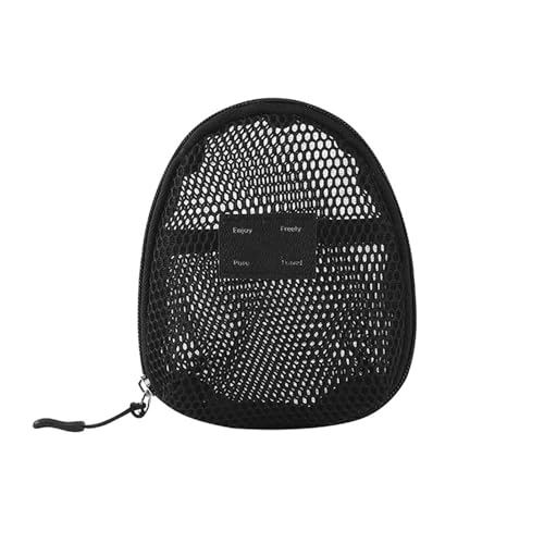 Einfarbige Netz-Kosmetik Tasche Leichter transparenter Make-up-Beutel, Multifunktion aler, kosmetischer Organizer, Lippenstift-Organizer von Yawdil