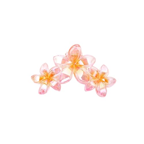 Kreative Plumeria-Blumen-Haarklammern, Vintage, bunte Blume, Halteklammer für Damen, modischer Haarschmuck, Kopfbedeckung von Yawdil