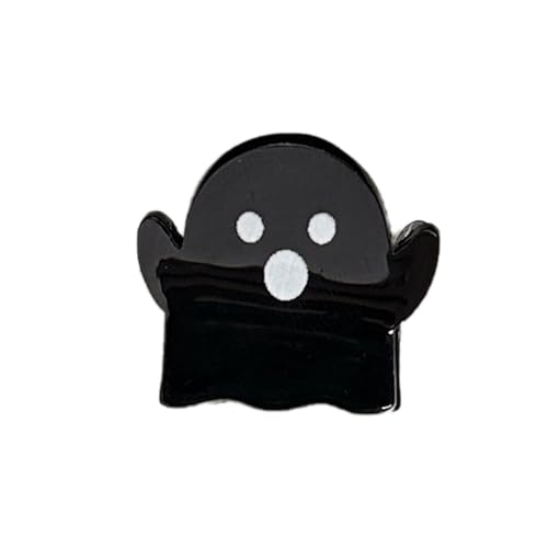 Lustige Persönlichkeit, schwarz-weißer Geist, Mini-Halteklammer, niedlicher Student, fragmentierte Haarspange, Festival-Haarklammer, Haarschmuck, Geschenk von Yawdil