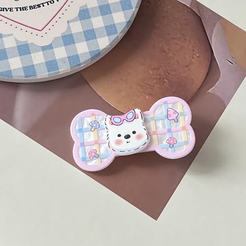 Niedliche Cartoon-Hunde haars pangen Süße lustige Kinder Haars pangen Seitenknallen-Clips Haarnadel Mode Kopfschmuck Haar zubehör Geschenke von Yawdil