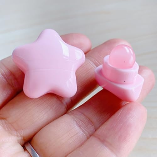 Yawdil Mini Silikon Lippen bürste Cartoon abgewinkelte Concealer Pinsel Lippen Balsam Lip Gloss Concealer Pinsel Make-Up Pinsel von Yawdil