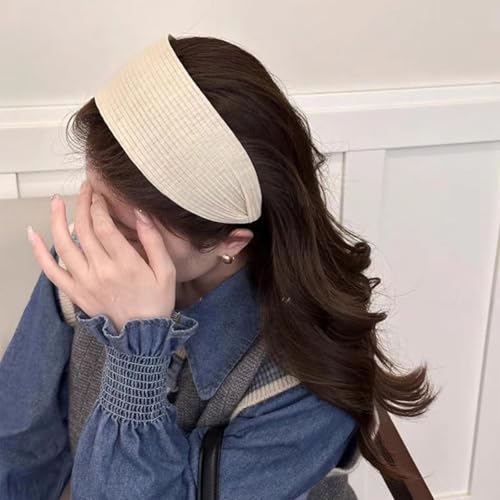 Yawdil Mode breite Kante einfarbig rutsch Feste Haarnadel Frauen Haar bänder Mädchen Haarschmuck Damen Stirnband Haarschmuck Haarschmuck von Yawdil