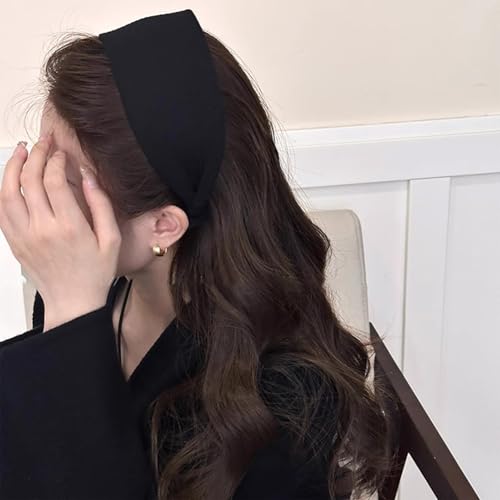 Yawdil Mode breite Kante einfarbig rutsch Feste Haarnadel Frauen Haar bänder Mädchen Haarschmuck Damen Stirnband Haarschmuck Haarschmuck von Yawdil
