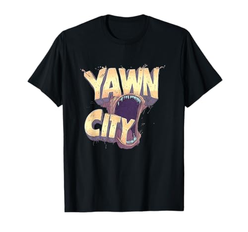 Lustiges Gähnstadt Statement Kostüm für Jungen und Mädchen T-Shirt Lustiges Gähnstadt Statement Kostüm für Jungen und Mädchen T-Shirt von Yawn Outfit
