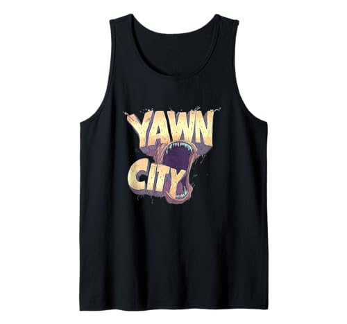 Lustiges Gähnstadt Statement Kostüm für Jungen und Mädchen Tank Top Lustiges Gähnstadt Statement Kostüm für Jungen und Mädchen Tank Top von Yawn Outfit