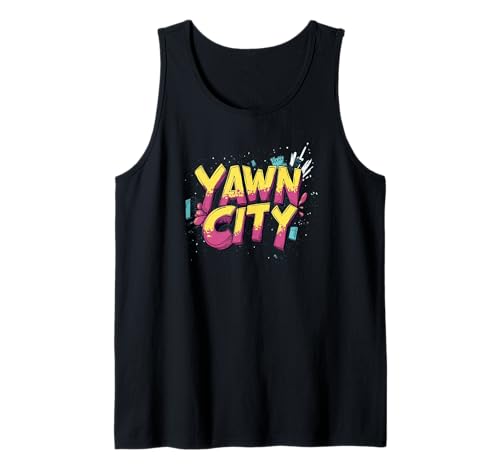 Vibrant Yawn City Logo für Jungen und Mädchen Tank Top Vibrant Yawn City Logo für Jungen und Mädchen Tank Top von Yawn Outfit