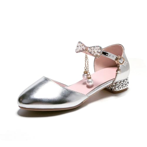 Yawors Damen LC2269 Pumps D-Orsay mit Artifizieller Diamant Mit Perlen D Orsay Silber - 38 EU Yawors Damen LC2269 Pumps D-Orsay mit Artifizieller Diamant Mit Perlen D Orsay Silber - 38 EU von Yawors