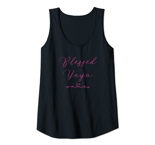Damen Blessed Yaya Tank Top von Yaya Gifts