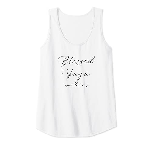 Damen Blessed Yaya Tank Top von Yaya Gifts