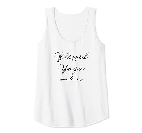Damen Blessed Yaya Tank Top von Yaya Gifts