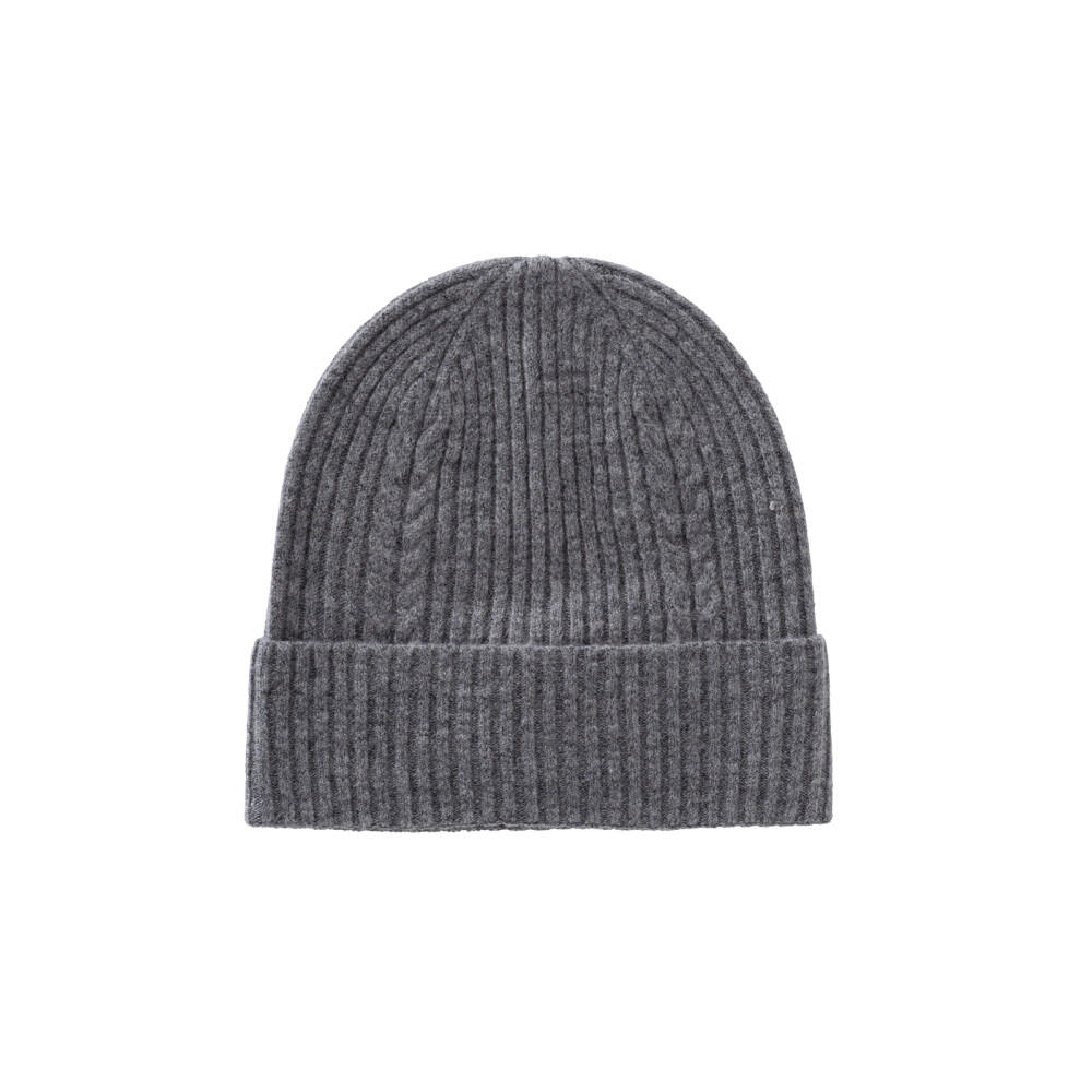 Yaya - Gestrickte Mütze grau - Gr. - ONE SIZE von Yaya