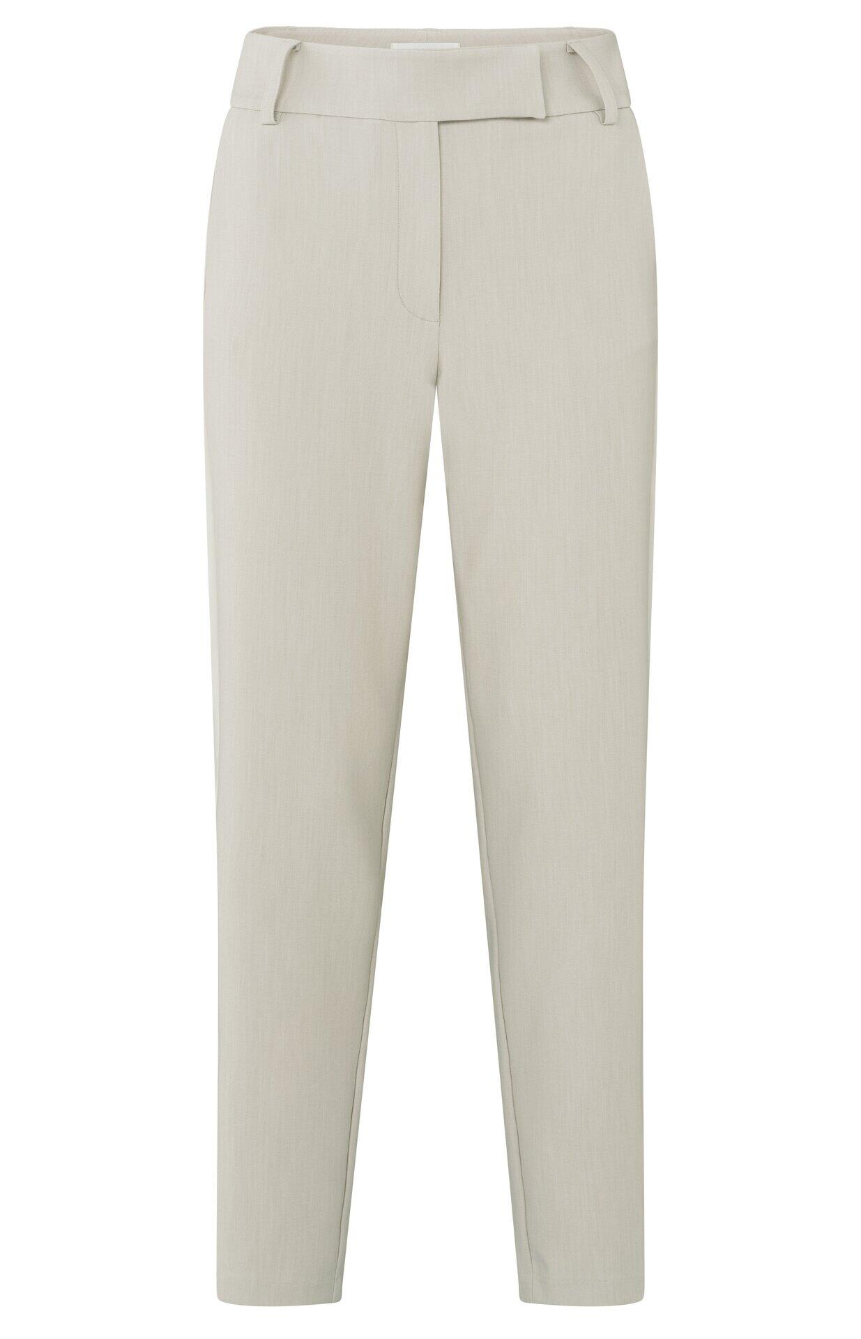 Yaya - Hose mit hoher Taille beige - Gr. - 32 von Yaya