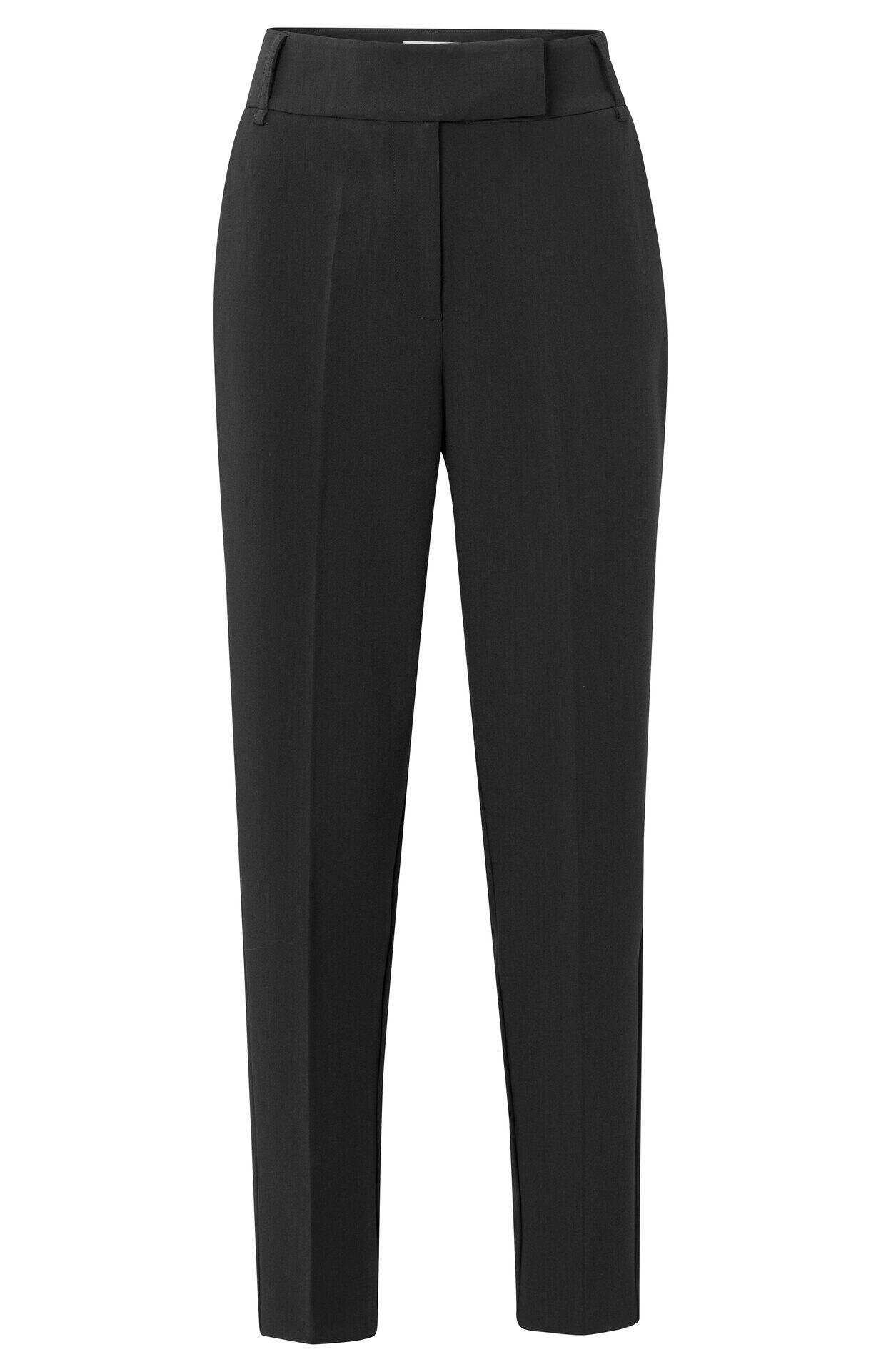 Yaya - Hose mit hoher Taille schwarz - Gr. - 42 von Yaya