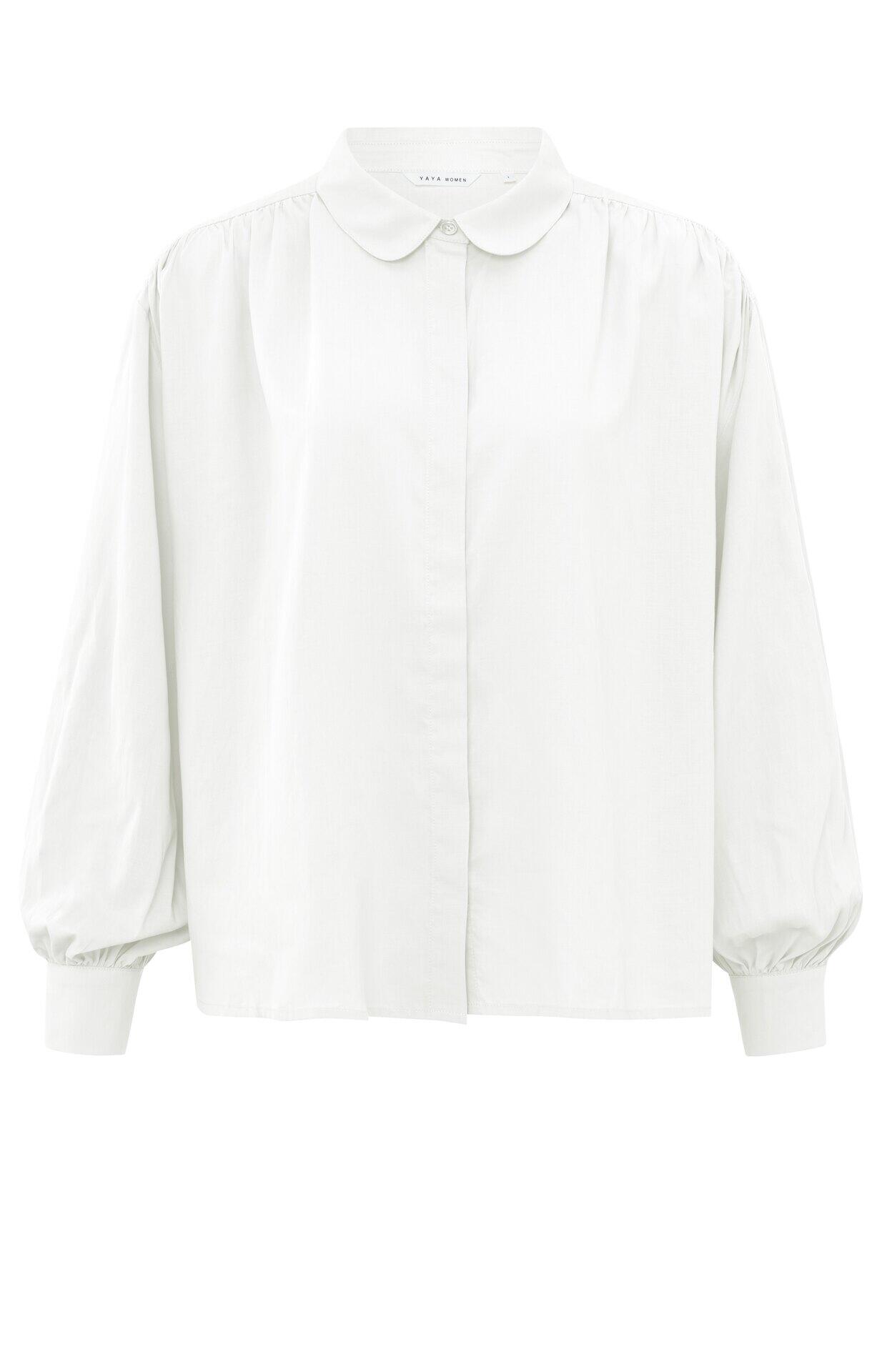 Yaya - Oversize-Bluse weiß - Gr. - 2 von Yaya