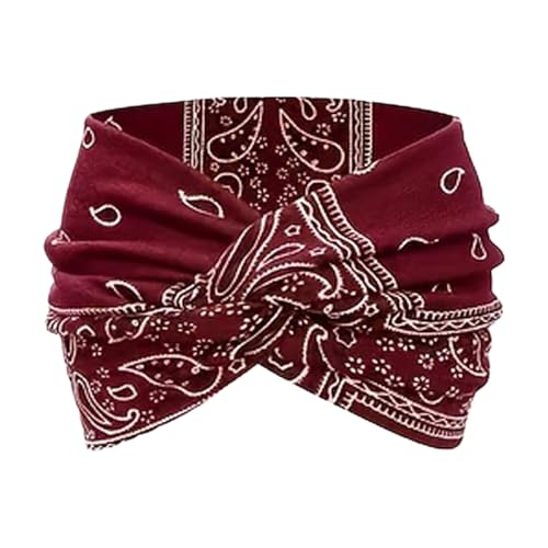 Yaztauho Boho Haarbänder | Bedruckte Yoga Haarbänder,Stilvolle Atmungsaktive Kopfbekleidung für Frauen Hochzeitsfeiern Läuferinnen Musikfestivals Yoga Freizeitmode Begeisterte Radfahren von Yaztauho