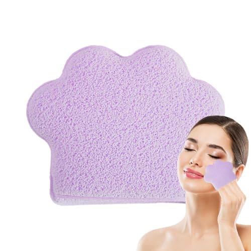 Yaztauho Gesicht Peelende, Make -up -Entferner| Katzenpfoten Make -up -Entferner trockener Tücher | Kosmetische Entfernungstücher vom Typ Handschuh für Badezubehör von Yaztauho