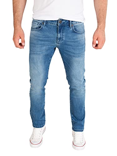 Yazubi - Slim Fit Herren Jeans Akon - Moderne Jeanshosen Für Männer, Mittelblau (Blue Horizon 183929), W31/L32 von Yazubi