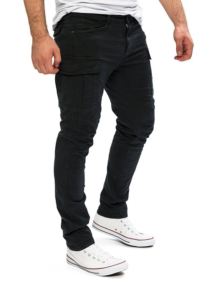 Yazubi Cargohose Cargo Chino Jayden (1-tlg) mit aufgesetzten Cargotaschen von Yazubi