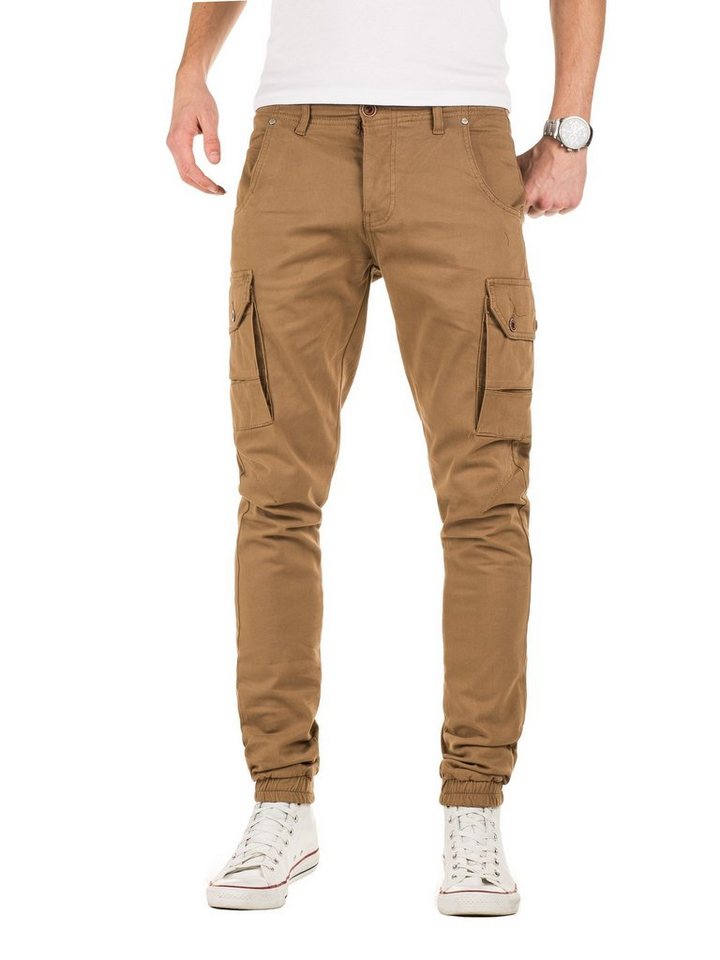 Yazubi Cargohose Z1206 Herren Slim Fit Chinohose von Yazubi