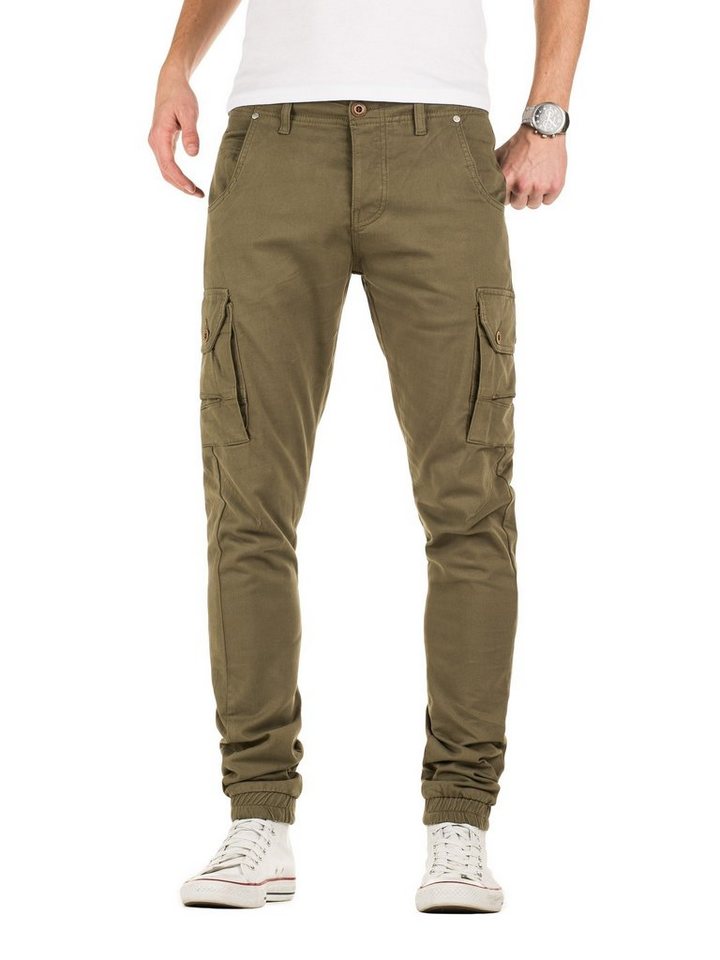 Yazubi Cargohose Z1206 Herren Slim Fit Chinohose von Yazubi