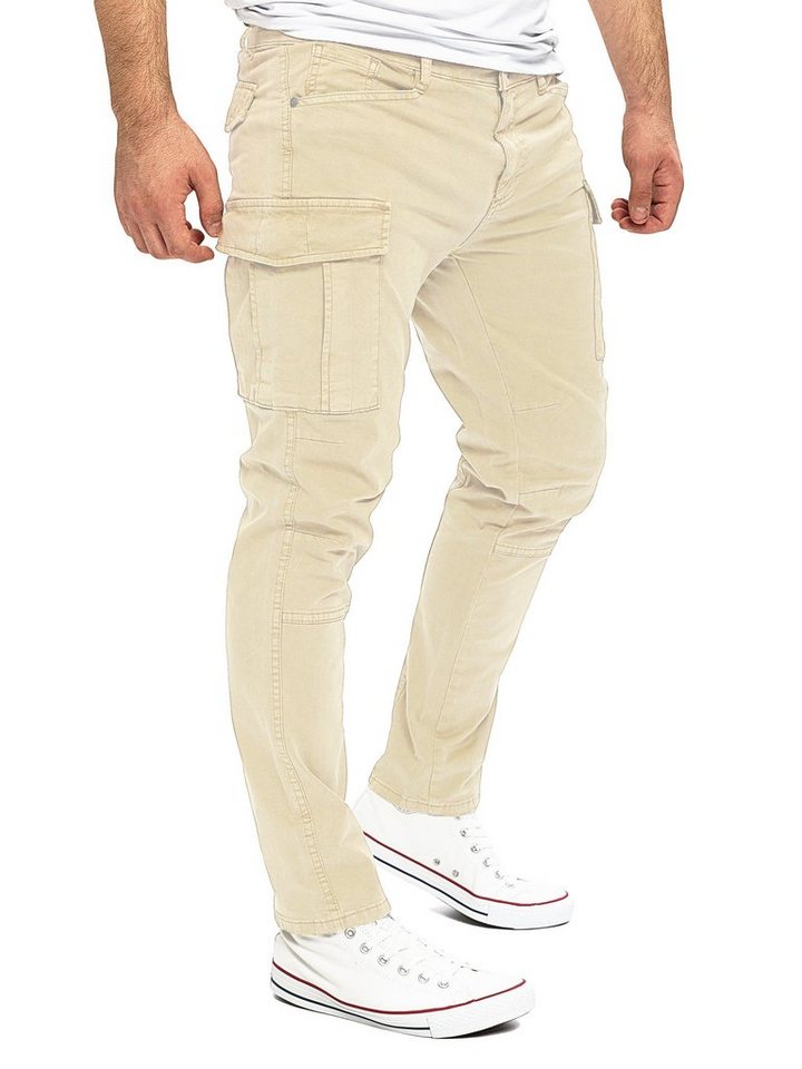 Yazubi Cargohose Cargo Chino Jayden (1-tlg) mit aufgesetzten Cargotaschen von Yazubi