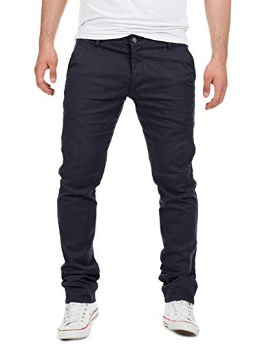 Yazubi - Chino Hose Dustin - Stretch Herren Chinohose - Männer Chino Jeans, Blau (Night Sky 4R193924), W29/L30 von Yazubi