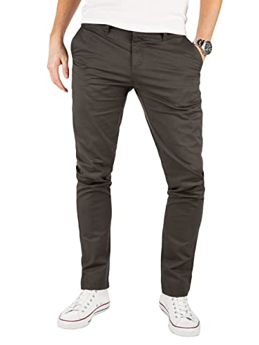 Yazubi Kyle - Graue Herren Chino Hose - Business Chinohosen Für Männer - Baumwollhose, Grau (Iron Gate 193910), W33/L34 von Yazubi