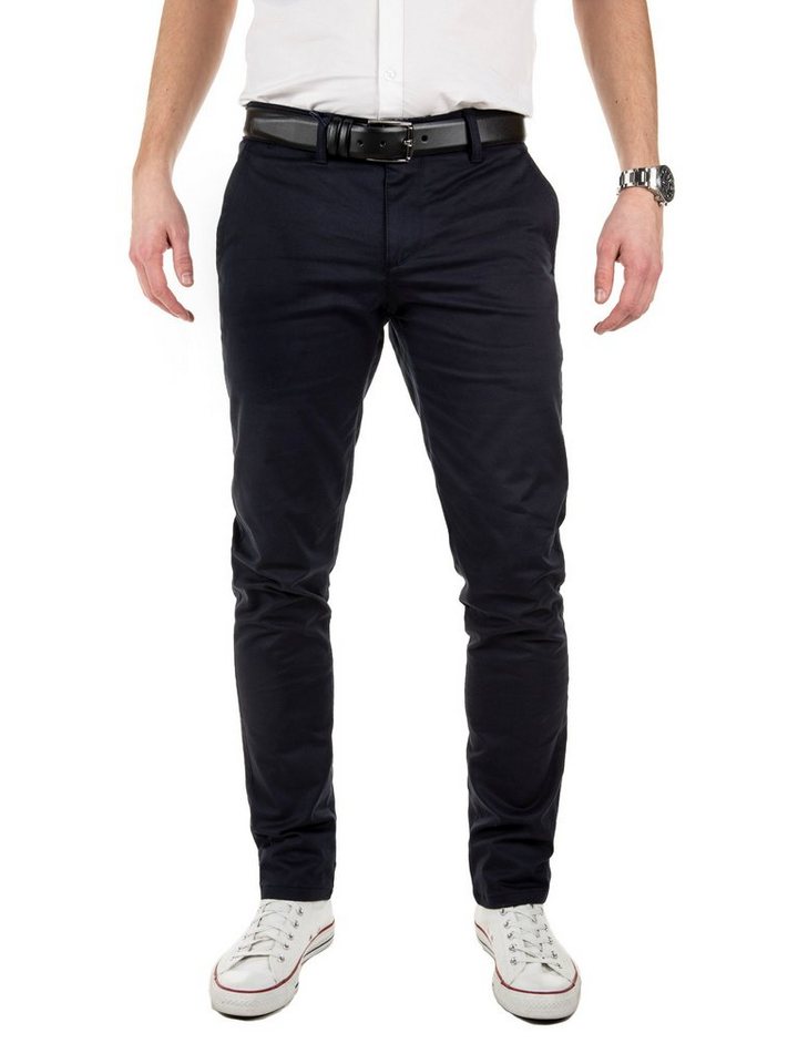 Yazubi Chinohose Modische Chino Hose Dustin von YAZUBI mit Gürtel bequeme Chinohose mit Gürtel von Yazubi