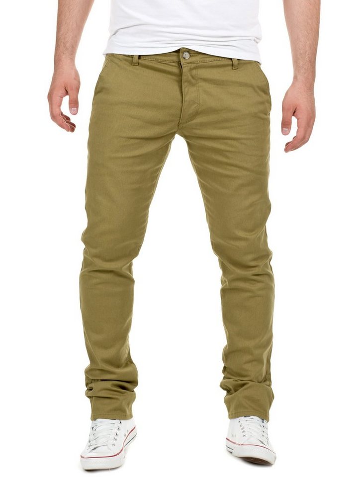 Yazubi Chinohose Herren Chino Dustin in vorgewaschener Optik von Yazubi