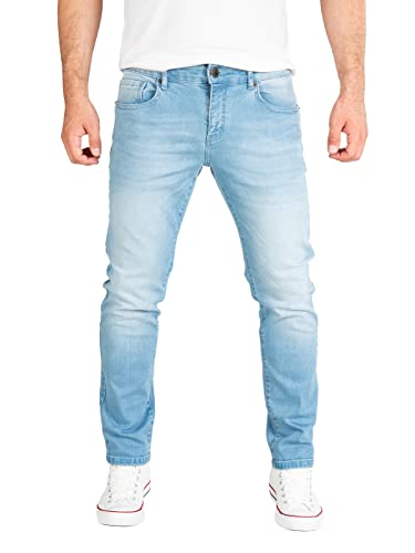 Yazubi - Hellblaue Herren Jeans Hose Akon - Baumwoll Männer Jeans Slim Fit, Hellblau (Blue Shadow 174020), W38/L32 von Yazubi