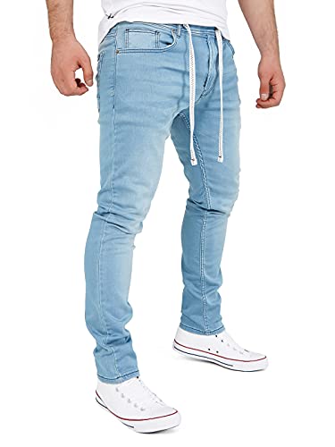 Yazubi Steve - Stretchjeans Hosen Für Männer - Jogger Jeans Herren - Sweatpants Baumwolle mit Elasthan, Blau (Ashley Blue 164013), W32/L34 von Yazubi