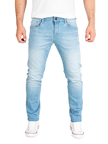 Yazubi - Hellblaue Herren Jeans Hose Akon - Baumwoll Männer Jeans Slim Fit, Hellblau (Blue Shadow 174020), W40/L34 von Yazubi