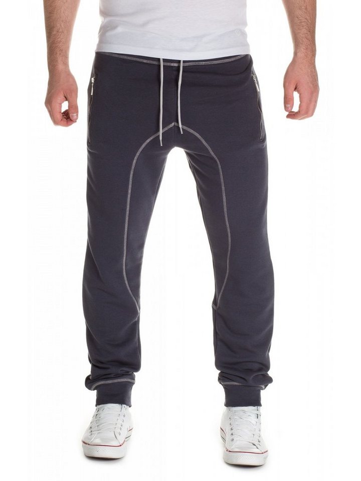 Yazubi Jogginghose Bruno Jogger mit elastischem Bund, mit Kordelzug von Yazubi