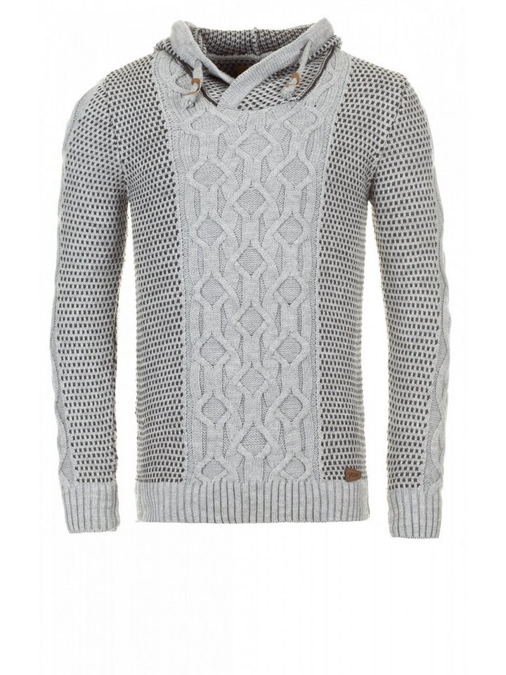 Yazubi Kapuzenpullover Strickpullover 122 mit Kapuze von Yazubi