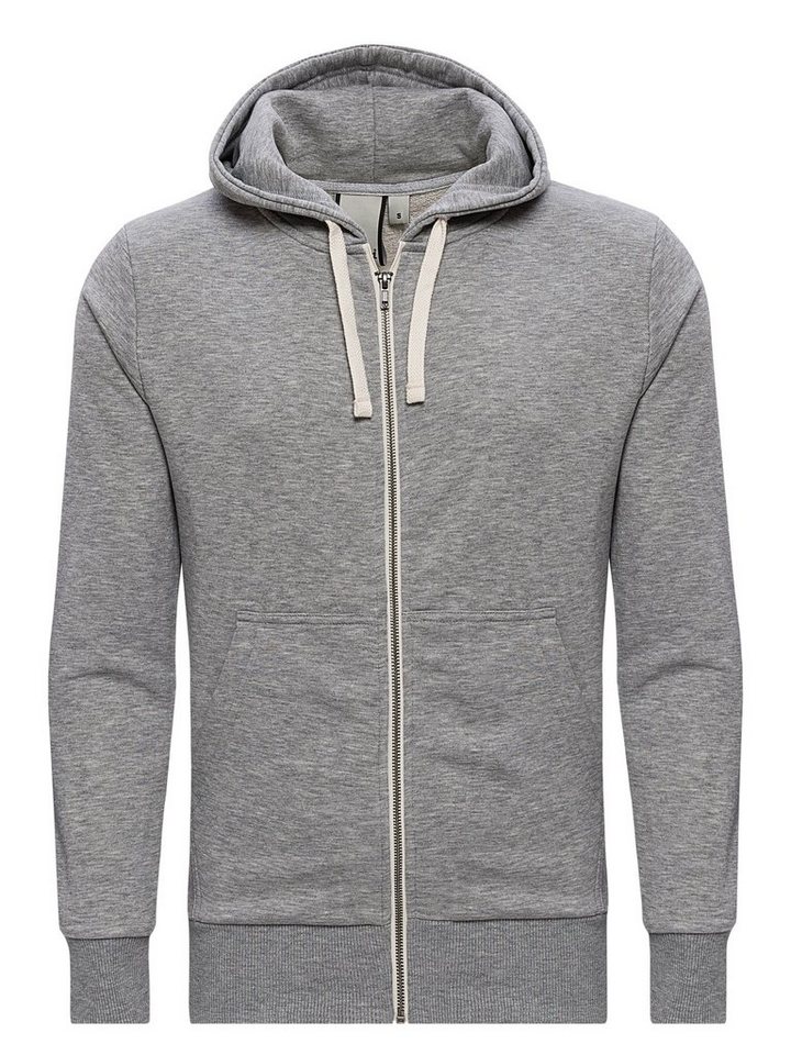 Yazubi Kapuzensweatjacke Helix Sweatjacke mit Kapuze von Yazubi