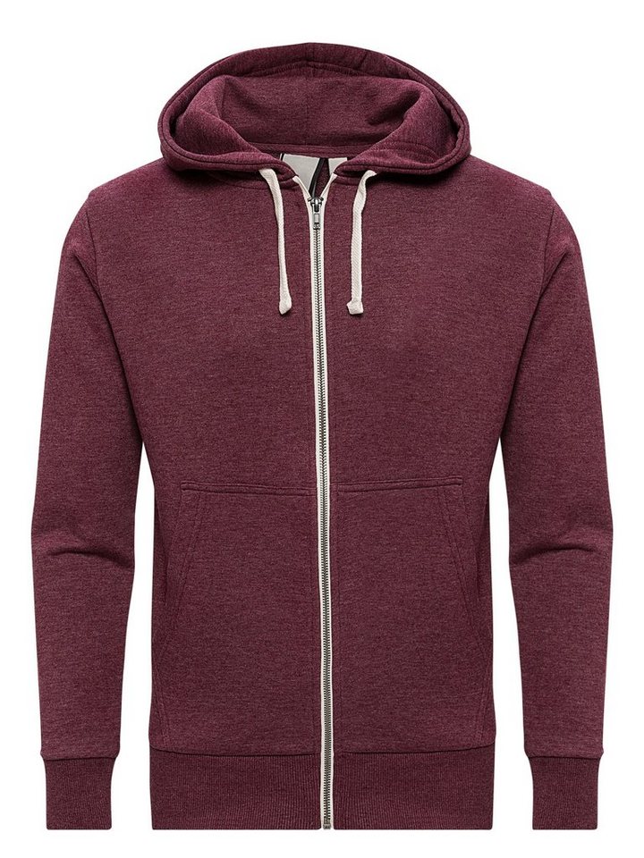 Yazubi Kapuzensweatjacke Helix Sweatjacke mit Kapuze von Yazubi