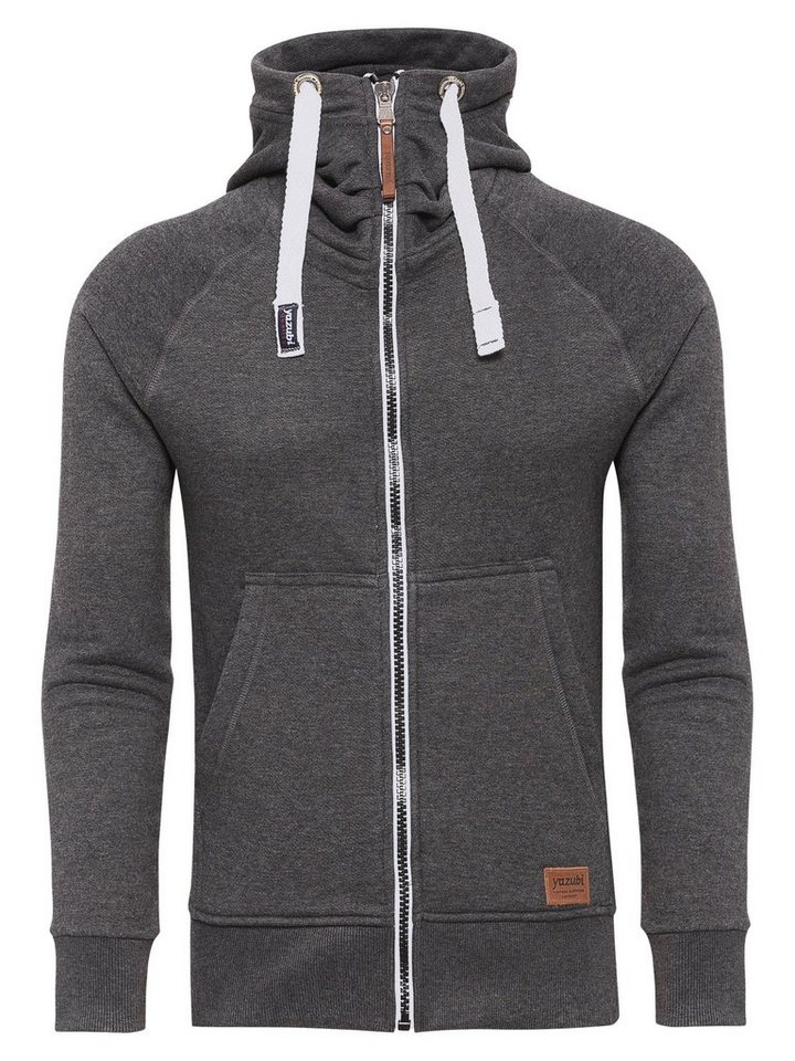 Yazubi Kapuzensweatjacke Jacob Zip Hoodie mit Kapuze von Yazubi