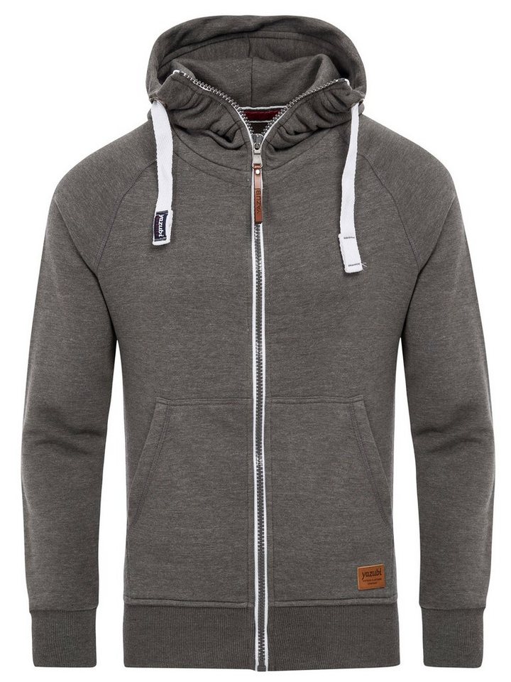 Yazubi Kapuzensweatjacke Jacob Zip Hoodie mit Kapuze von Yazubi