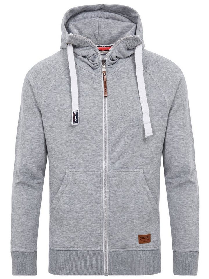 Yazubi Kapuzensweatjacke Jacob Zip Hoodie mit Kapuze von Yazubi