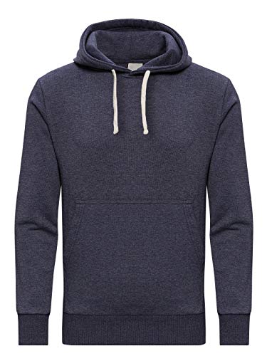 Yazubi Pulli Sweatshirts Mit Kapuze Blauer Hoodie Herren Blau Pullover Cotton Sweater Kapuzenpulli Blue Hoody Codex, (Grisaille Blue 183912), M von Yazubi