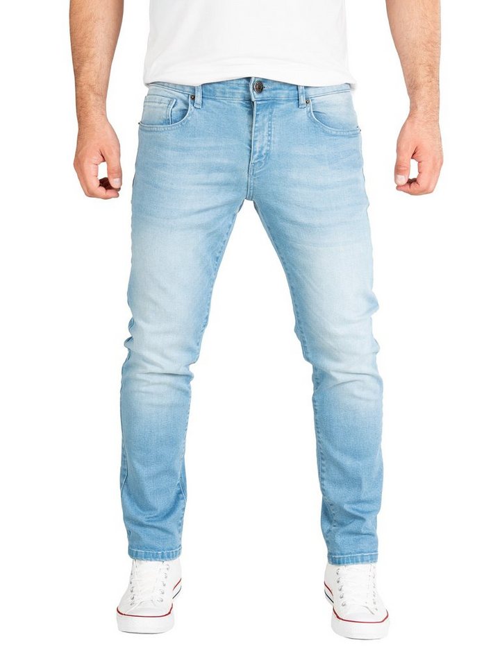 Yazubi Slim-fit-Jeans Akon Herren Jeans modernen Slim Fit Jeanshose mit Stretch von Yazubi