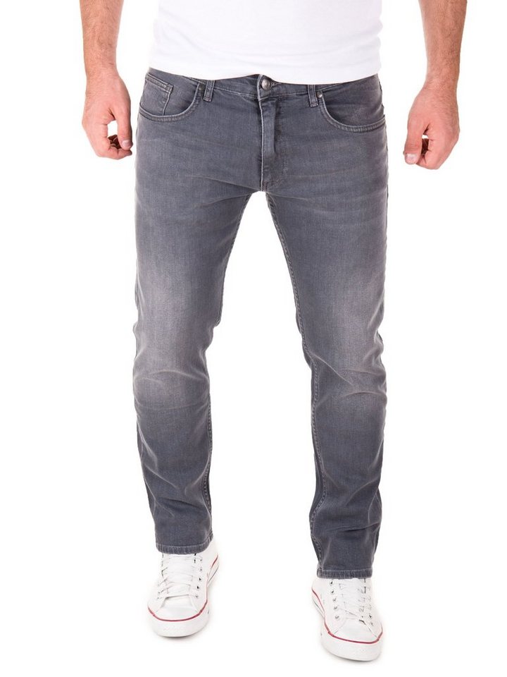 Yazubi Slim-fit-Jeans Akon Herren Jeans modernen Slim Fit Jeanshose mit Stretch von Yazubi