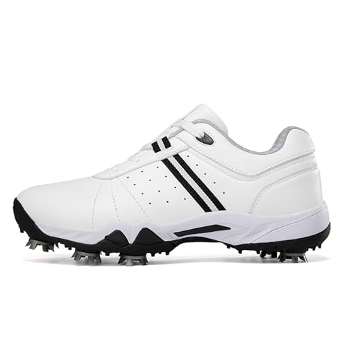 Ybberik Damen Golfschuhe, wasserdichte und atmungsaktive Golfschuhe mit Spikes für Damen von Ybberik