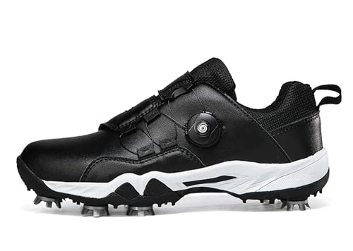 Ybberik Golfschuhe für Herren, wasserdichte und atmungsaktive Golfschuhe mit Spikes von Ybberik