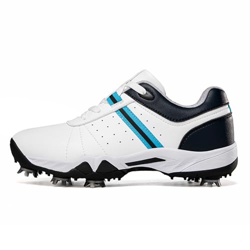 Ybberik Herren Golfschuhe, wasserdichte und atmungsaktive Golfschuhe mit Spikes für Herren von Ybberik